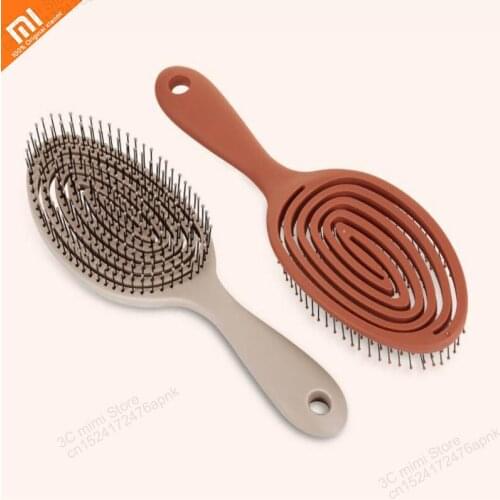 Original xiaomi mijia massage comb portable brush anti-static magic brush massage brush comb smart home