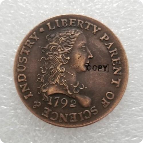 USA 1792 BIRCH LARGE CENT GALLERY MINT Coin COPY commemorative coins-replica coins medal coins collectibles