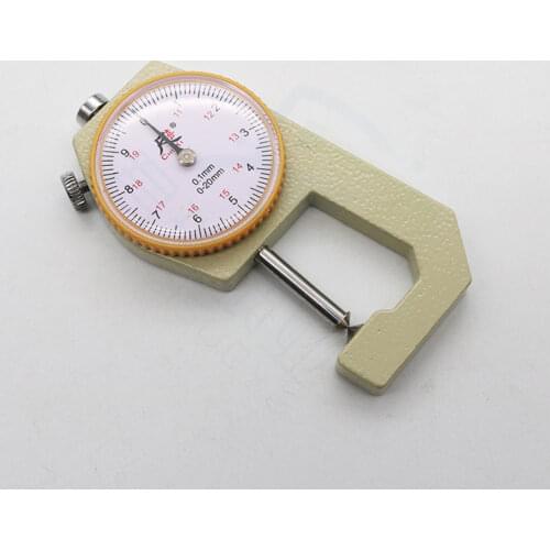 Key Dial Thickness Gauge Pit Measure Measuring Range 0-20mm Accuracy 0.1mm Measuring The Accuracy Of The Keys Teeth
