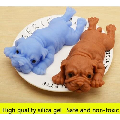 Funny Mochi Pug Puppy Squeeze Healing Kawaii Stress Reliever Toys Gifts Squeeze Toys Soft Stress Relief Child Toys Dog Ornaments