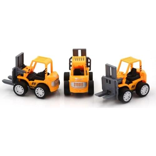 1 PCS Mini Educational Toys for Children Engineering Car Toys Kids Forklift Vehicle Sets Vehicle Model Car Toys