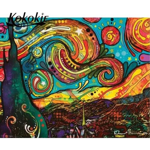 5d diamond embroidery abstract diamond mosaic sale square/round Rhinestones handmade decoration painting diamond painting kit