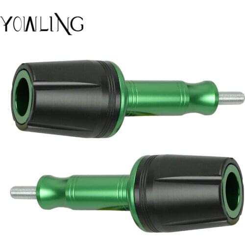 For Kawasaki z900 2017 2018 Motorcycle accessories CNC Crash Pad Falling Protection Z900 Frame Slider Anti Crash Protector Guard