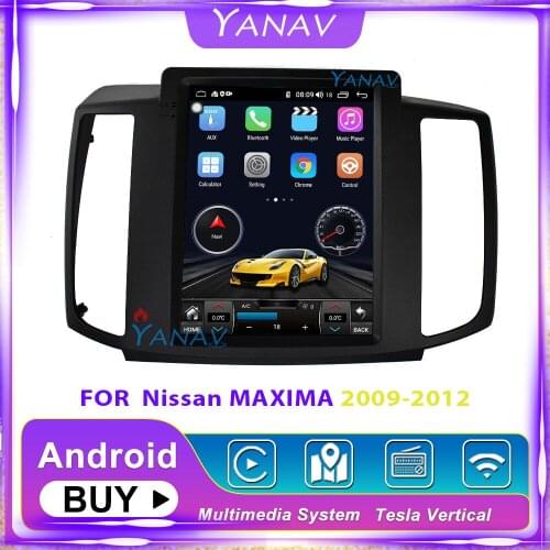 Tesla style Vertical screen android CAR multimedia system car gps navigaton for-Nissan MAXIMA 2009-2012 Car stereo video player