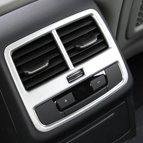 Car Accessories for Audi A5 A4 B9 High Quality ABS Air Conditioner Rear Vent Outer Cover Decoration Trim Sequins