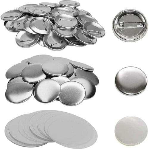 High Quality Blank Pins Badge Pin Button 32mm Badge Machine Parts Making Sets Diy Craft Material Supplier значки набор 100pcs