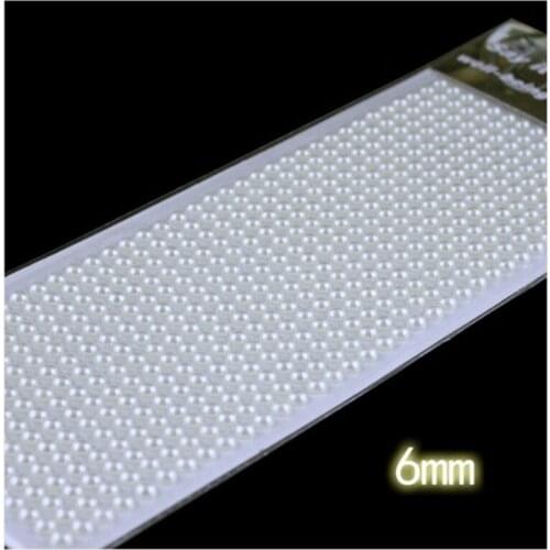 Kids toys 6mm 468 pcs /set Imitation Acrylic Pearls Sticker DIY Decal Decor Accessories Wedding Frame decoration Children gifts