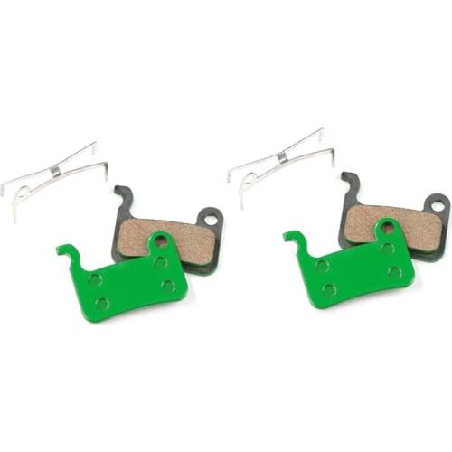 2 Pairs Bicycle Disc Brake Pads for Shimano Deore XT 2004 Saint XT 2004 / LX 2005 / Hone BRM 965 966 MTB Bike Disc Brake