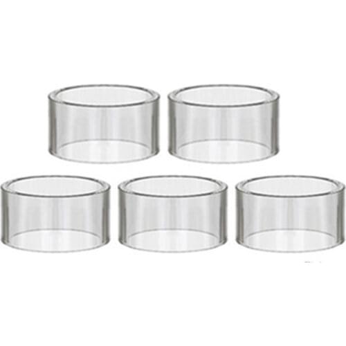 FATUBE 5pcs straight glass for Pyro 24 PYRO V2 BF / Pyro V3 RDTA