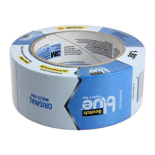 Scotch Blue Crepe Masking Tape for 3D Printer, Heating PCB, Painter Coating Shielding Paper Tape, High Temperature