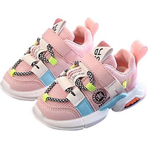 New Sport Children Casual Shoes Toddler Boys Girls Sports Sneakers Net Mesh Breathable Running Baby Student Shoes