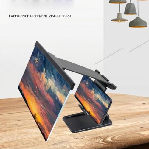 L20 Universal Multifunction Amplifier Folding Enlarged Lazy 12 Inch Phone 3D Screen Video Magnifier for Home