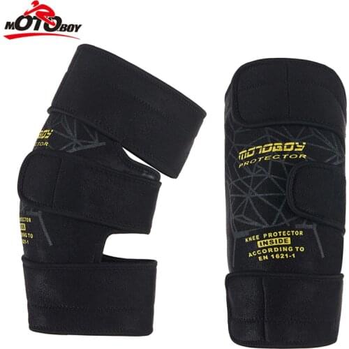 Soft light weight MOTOBOY motorcycle kneeling motocross knee pads guard support protectors for sport CE certification protector