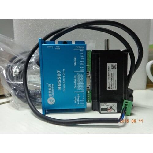 New original Leadshine nema23 2NM Hybrid servo kit HBS507+573HBM20-1000 Closed loop stepping motor drive 57mm