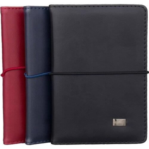 Business Travel Pu Leather Slim Passport Cover Women Men Credit Card Holder Case Driver License Ticket Wallet Document Organizer