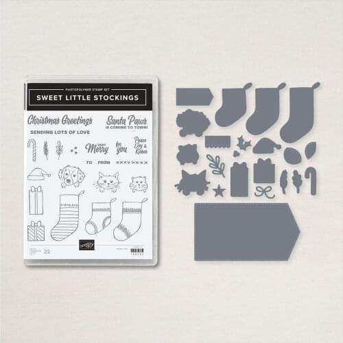 Christmas Stocking Metal Cutting Dies and Stamps for DIY Dog Scrapbooking Photo Album Embossing Paper Card Craft Stencils Dies