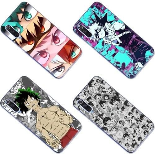 My Hero Academia Midoriya Silicone Case for Xiaomi Mi POCO X3 NFC M3 F3 Note 10S 10i 10T 11X Pro 11i 11 Ultra 11 Lite Soft Cover