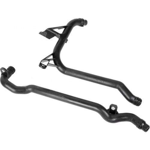 Engine Heater Inlet Coolant Pipe with O-Rings 11531705210 Fit for E46 E39 X3 E83 X5 E5