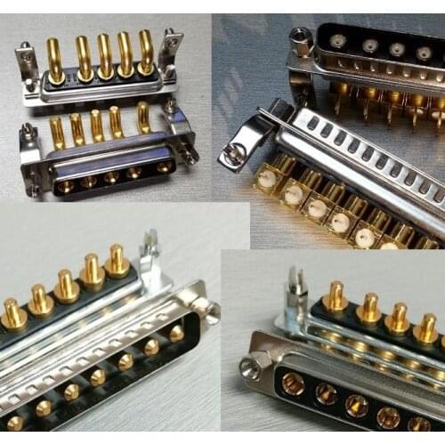 1PCS High current connector 2W2\3W3\7W2\5W5\8W8\13W3 burring gold plated insert