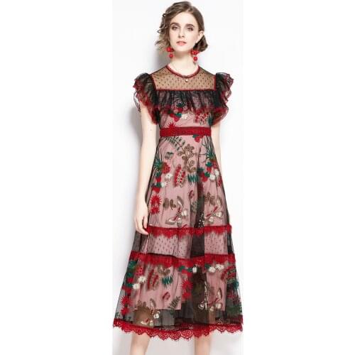 Summer Dresses With Sleeves YiLin kay China