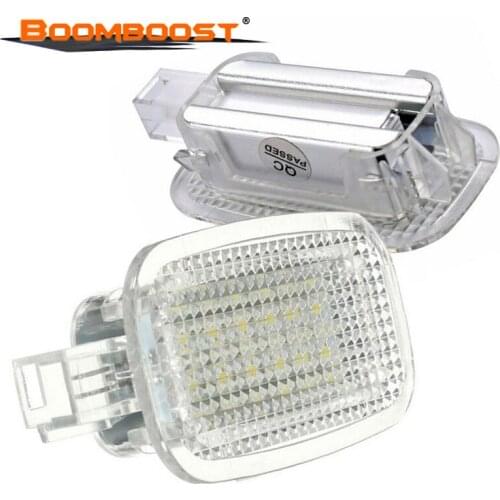 Car Door Courtesy Luggage Footwell Shadow Lights For Mercedes Benz W204 W216 W217 W221 R230 C197 W212 W169 Canbus 2 pcs