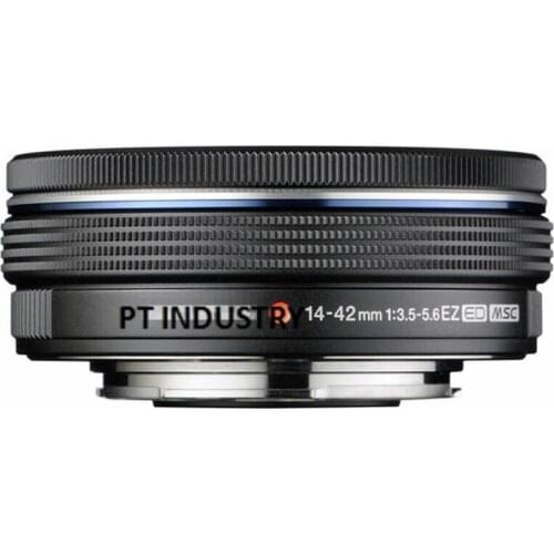 Black OLYMPUS M ZUIKO 14-42mm f3.5-5.6 EZ Lens for Olympus EM10 EM5 EP5 EP3 EPL5 EPM2 for Panasonic GF2 GF3 GF5 GX1 GX7 G10 GH1