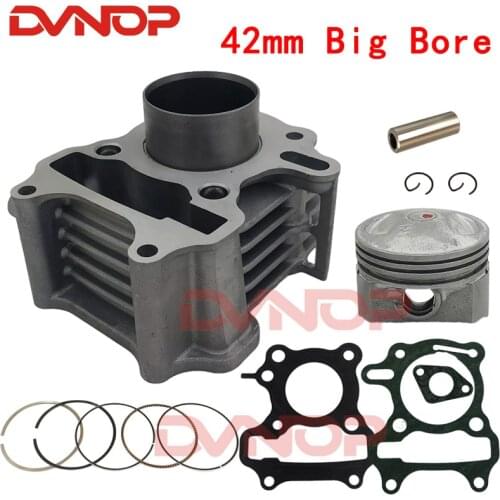 42mm Scooter Cylinder for SYM MIO50 Fiddle 2 Jet 4 Allo Cello 50cc Awa XS1P37QMA QJ50QT-18D12100-AMA-000 4-stroke engine part