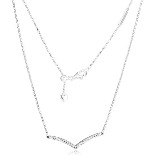 CKK Necklaces & Pendants Shimmering Wish Necklace Pendant Sterling-Silver-Jewelry Silver 925 Original Pingente