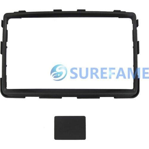 Double Din Car Radio Fascia for SsangYong Rexton 2013+ Facia DVD Stereo CD Panel Dash Kit Face Plate Trim Bezel Adapter