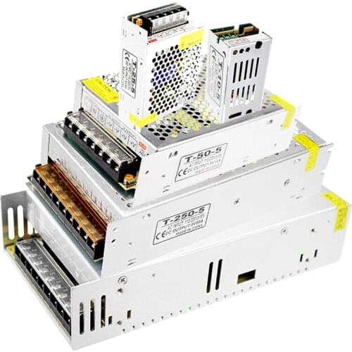 220v AC to DC 5v Power Supply Transformer Driver Smps Source Switching Power Supply 5V 2a 3a 10a 5 v Power Supply for Led Strip