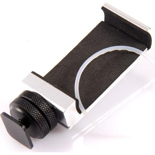 Camera hot shoe 18MM * 18MM phone bracket 58-98mm clamp for Hoshino Photography geopositioning telescope accessories
