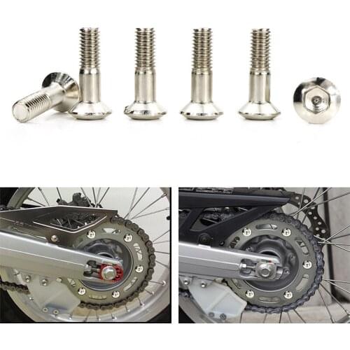 Motorcycle Sprocket Bolt Kit Aftermarket Fit For HONDA XR250R CRF450R CRF50F CRF125F CRF150F CRF150 CRF250L CRF1000L Africa Twin