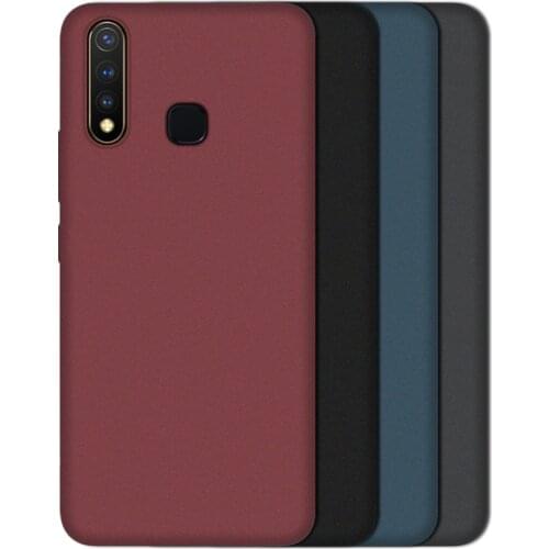 LECAYEE for VIVO Y19 Matte Case Soft Silicone Cell Phone Back Cover VIVO Ultra Thin Anti-knock Phone Cases Good Touch