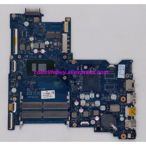 Genuine 854945-601 854945-001 BDL50 LA-D704P w i5-6200U CPU Laptop Motherboard for HP 15-AY Series 15T-AY000 NoteBook PC