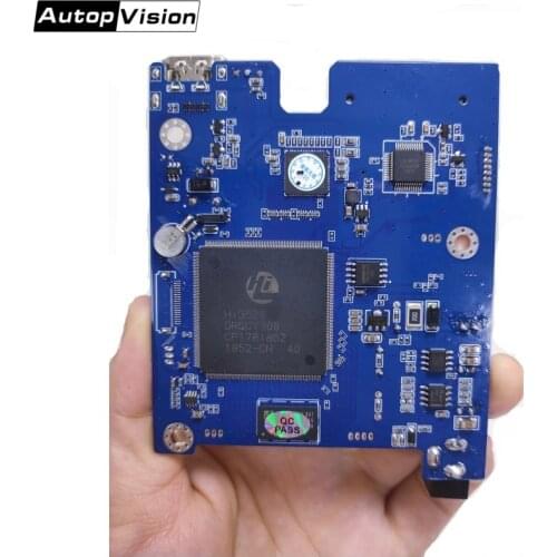 Newest 2CH AHD DVR PCB Board with remote control HD 1080P Real-time Mini Vehicle Mobile bus DVR Board support 128GB sd Card