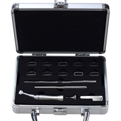 Dental 4:1 Reduction Contra Angle Handpieces Reciprocating Interproximal Strip IPR System