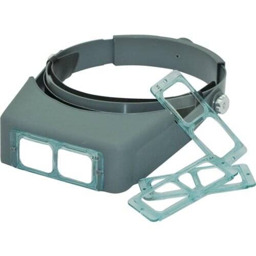 Optivisor Head Wearing Magnifier Magnifying Glass Eye Loupe Headset Headband Magnifier for jewelry Clock and Watch Repair