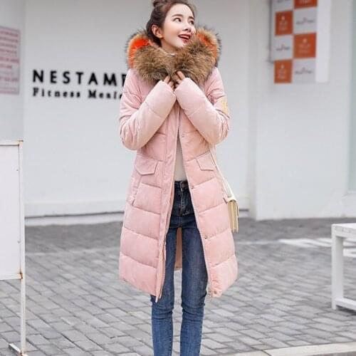 Winter jacket women Winter Cotton Clothing Women Clothes Female Parkas Loose Coat Ladies Six Color Fur Hooded Warm