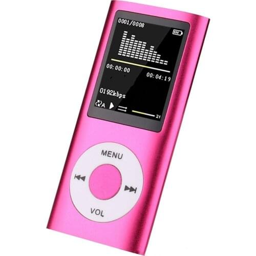 1.8 Inch MP4 player Music Player with FM Radio Video Player E-book built-in Memory Player MP4