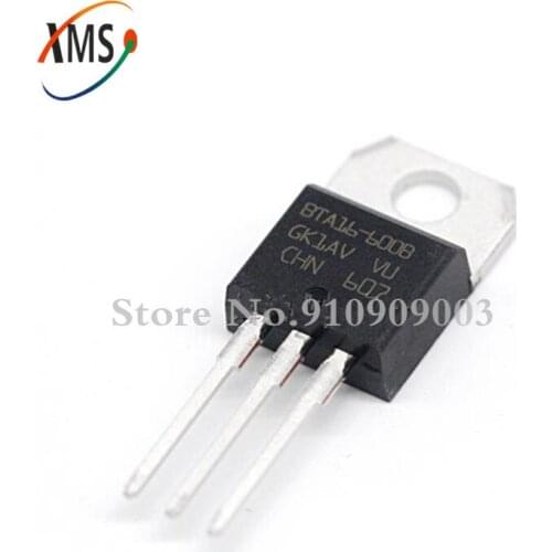 10pcs BTA16-600B TO-220 BTA16-600 TO220 16-600B BTA16 600V 16A TRIACS new and original