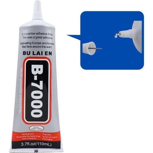 110ML Multipurpose Bulaien B7000 Diy Glue Adhesives Transparent Liquid Glue Cellphone Repair Glue