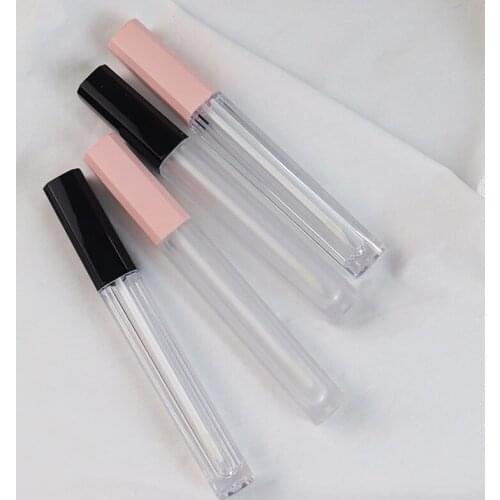 30pcs 4.5ml Lip Gloss Tubes with Wand, Empty Plastic Lipstick Tube Container Reusable Dispenser Bottles