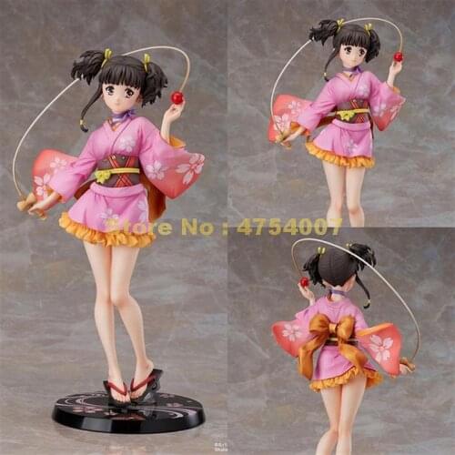 Anime kabaneri of the iron fortress mumei yukata bathrobe kimono collection model pvc action figure 23cm Toy