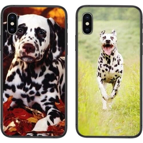 Dalmatian Puppy Dog For Xiaomi Redmi K40 K30 K30S K20 Gaming 9 9C 8 8A 7 7A 6 6A 5 4X 4A Nfc Plus Pro 5G Black Cell Cover Soft