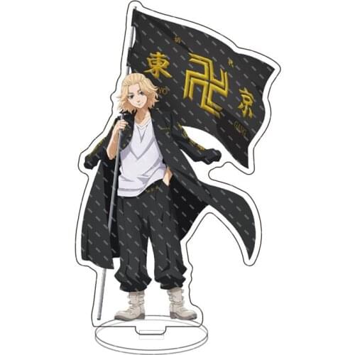 Anime Tokyo Revengers Figure Cosplay Acrylic Stands Manjiro Ken Takemichi Hinata Atsushi Model Plate Fans Gift Collection Props