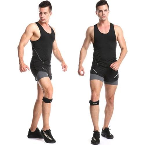 Soccer Basketball Knee Pain Relief Brace Adjustable Patella Stabilizer Knee Strap Belt Support For Hiking Running Tennis