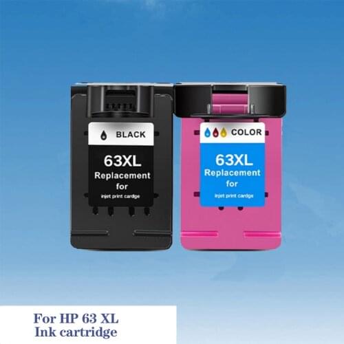 PY 63XL Cartridge Compatible for hp 63 XL Ink Cartridge for hp63 Deskjet 1110 2130 2132 3630 3830 3834 4250 4511 4657 Printers