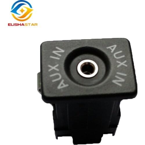 For VW Original Car Aux-in Switch Button 16D035724 RCD310 RCD510 RNS510 16D 035 724 Car Accessories