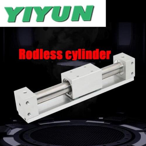 Yiyun magnetic bearing magnetism even type rodless air cylinder series CY1R32-100 CY1R32-200 300 400 500 600 700 800 900 1000