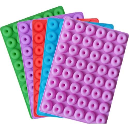 19.9CM Donut Soft Silicone Mold Used Make Biscuit Ice Cubes Easy To Release Cake Decorating Tools Kitchen Accessories